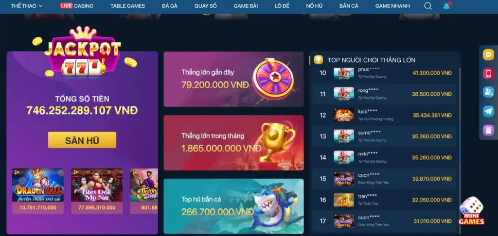 Chương trình hoàn trả cược thua hàng tuần/tháng tại vf55 link mới